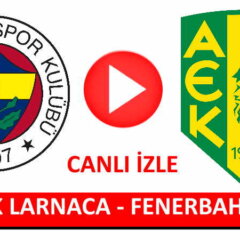 AEK Larnaca Fenerbahçe maçı ne zaman? UEFA Avrupa Ligi Fenerbahçe maçı hangi kanalda saat kaçta? (Muhtemel 11’ler)