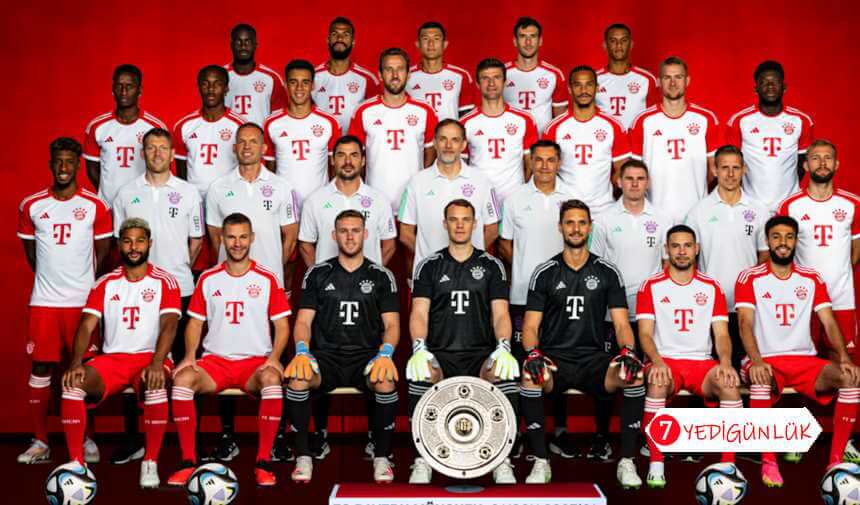 Bayern Münih oyuncuları 2024 listesi ile karşınızdayız. Yıldızlar dolu Bayern Münih kadro ve oyuncu listesi