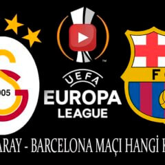 Galatasaray Barcelona maçı hangi kanalda? GS Barça maçı