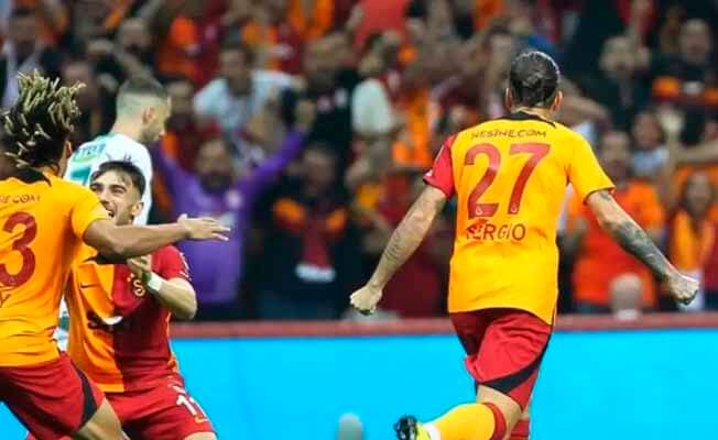 Galatasaray Konyaspor Maç özeti izle Sergio Oliveira gol