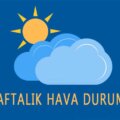 1 Haftalık Hava Durumu İstanbul Ankara İzmir Bursa 21-27 Kasım 2022