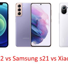 iPhone 12 vs Samsung s21 vs Xiaomi Mi 11 Karşılaştırma