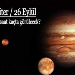 Jüpiter 26 Eylül Jüpiter’in Dünyaya En Yakın Olduğu Gün