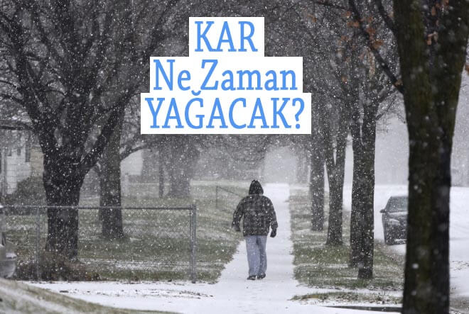 İstanbul'a ne zaman kar yağacak 2023 İstanbul'a ne zaman kar yağacak?