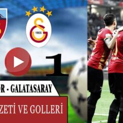 Kayserispor Galatasaray maçı ne zaman saat kaçta hangi kanalda?