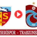 Selçuk Sports Kayserispor Trabzonspor Maçı canlı izle kaçak Kayseri TS maçı izle