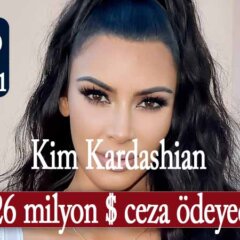 Kim Kardashian kripto yüzünden 1.26 milyon $ ceza ödeyecek
