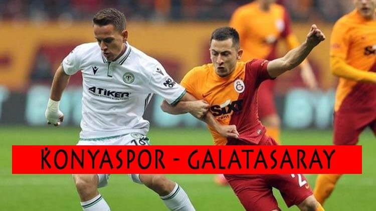 Konyaspor Galatasaray maçı canlı izle şifresiz