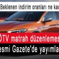 ÖTV matrah düzenlemesi Resmi Gazete 2022 ÖTV Matrah Dilimleri ne oldu? İşte Otomobillerde Beklenen İndirimler