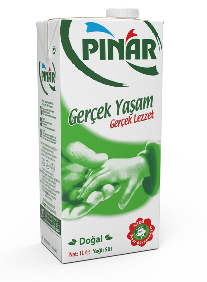 Pınar 1 litre süt