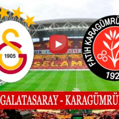 Galatasaray Karagümrük maçı hangi kanalda saat kaçta?