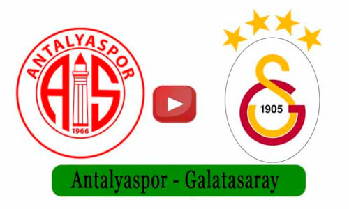 Antalyaspor Galatasaray maçı ne zaman hangi kanalda?