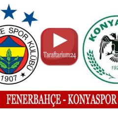 Fenerbahçe Konyaspor maçı canlı anlatım | FB Konya Maçı