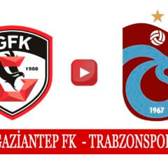 Gaziantep FK Trabzonspor maçı canlı anlatım