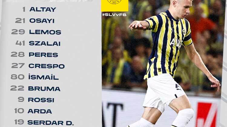 Taraftarium24 Slovacko Fenerbahçe maçı canlı izle şifresiz